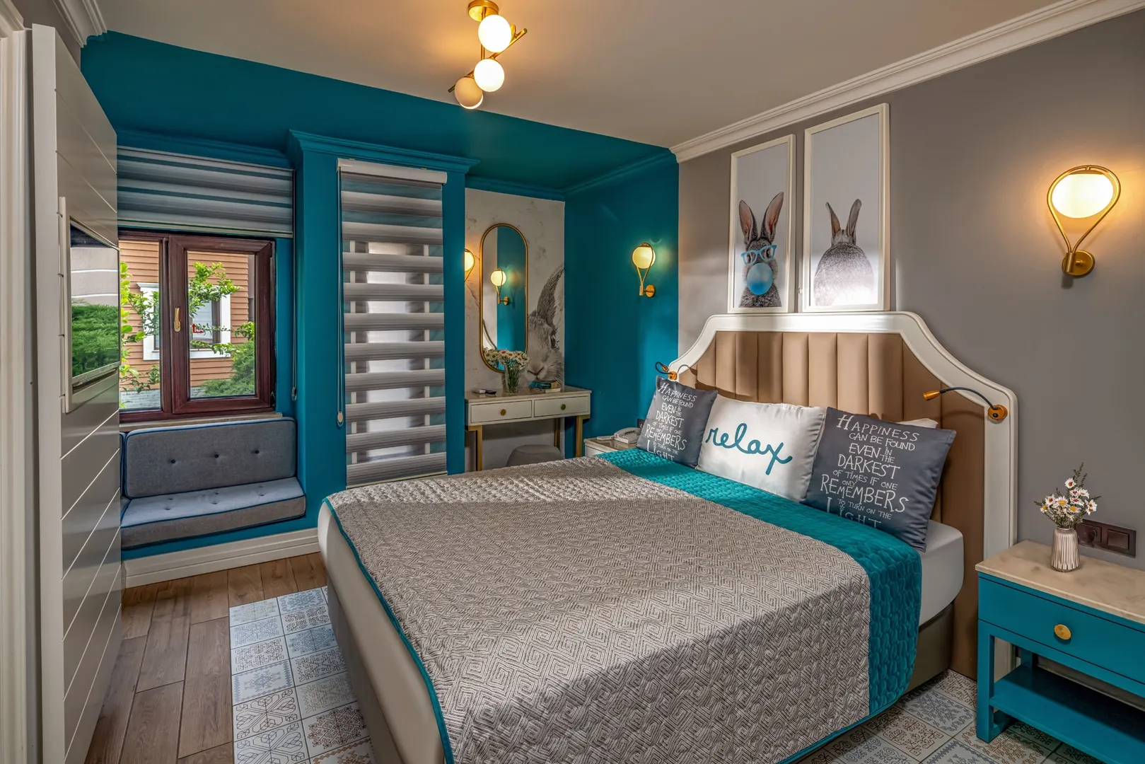 Gartenzimmer für Familien im Quattro Family Club Dem