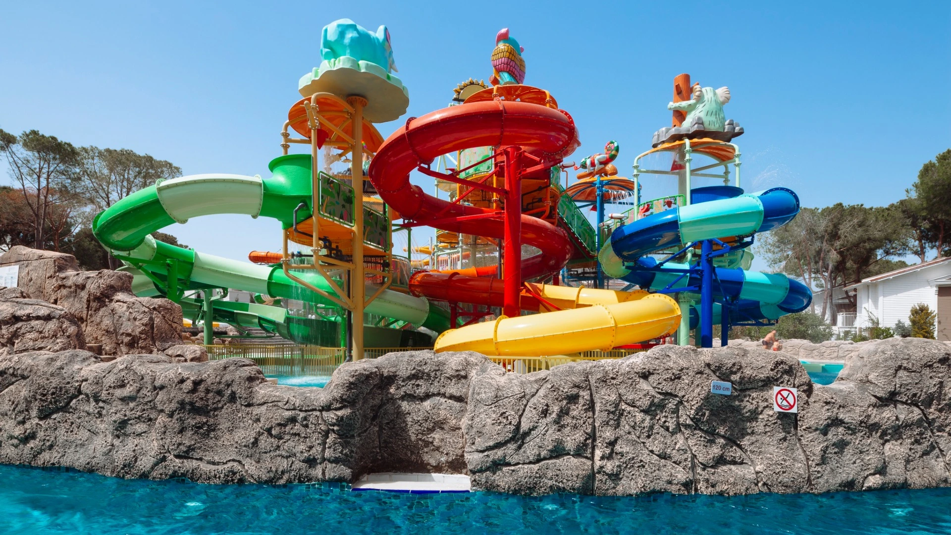 Aquapark mit Wasserrutschen im Selectum Luxury Resort Belek