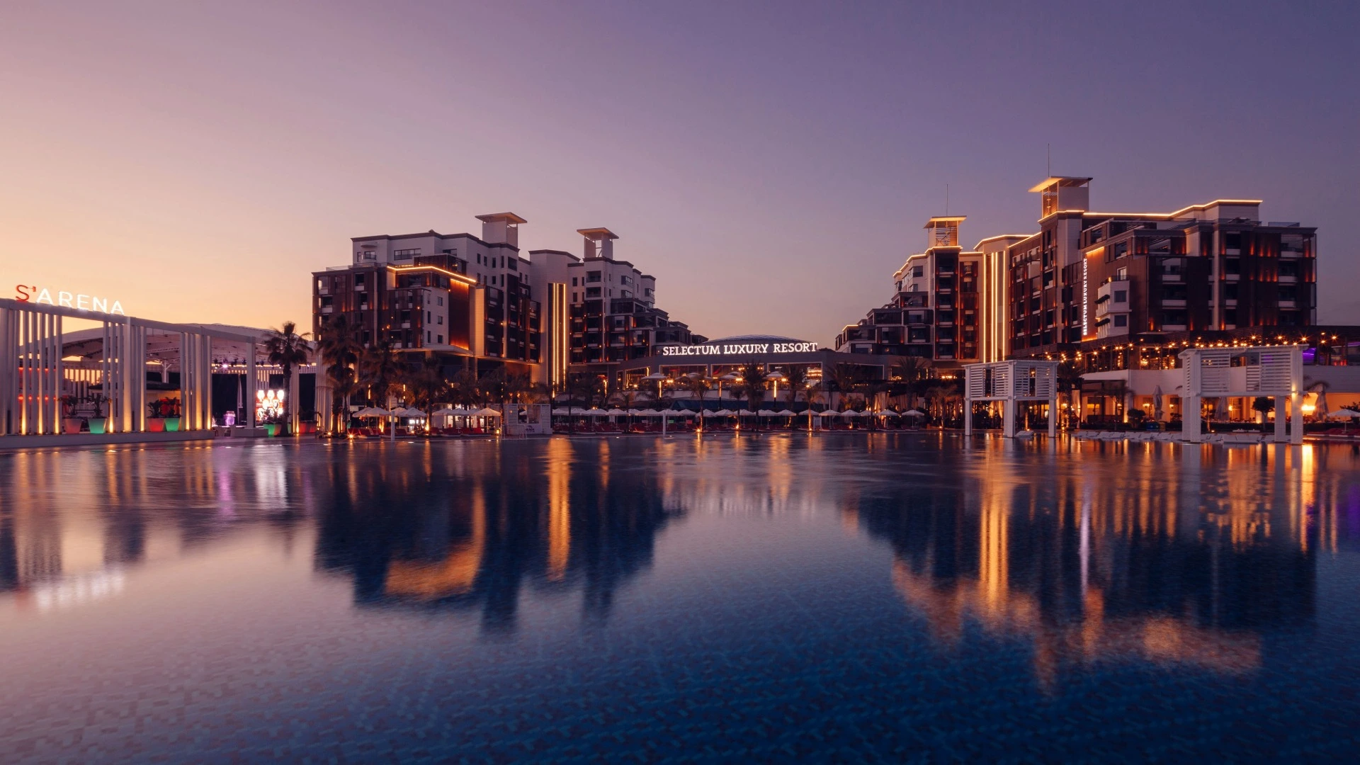 Gesamtansicht der Anlage des Selectum Luxury Resort Belek