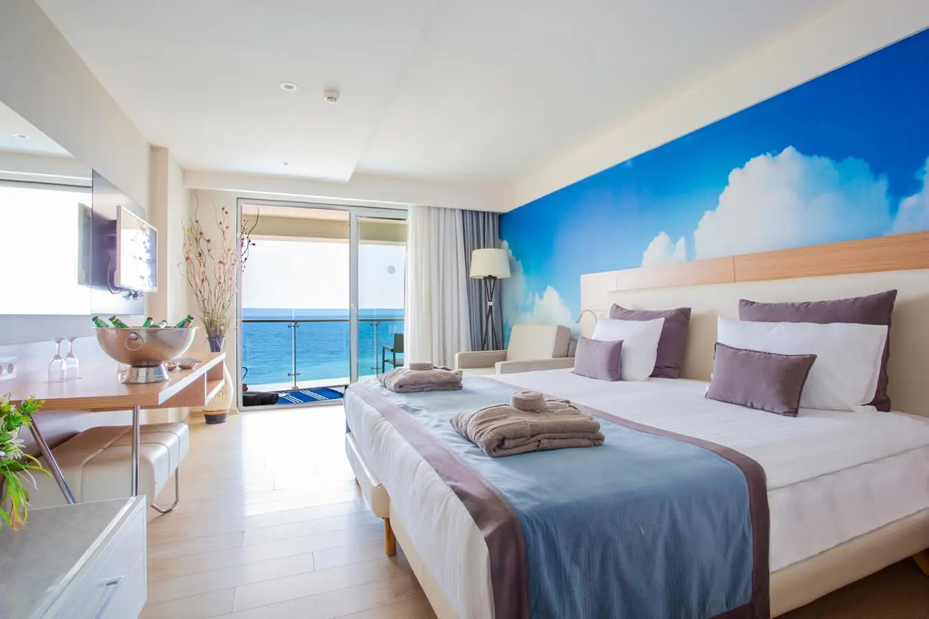 Standardzimmer mit Meerblick im Selene Beach & Spa Hotel