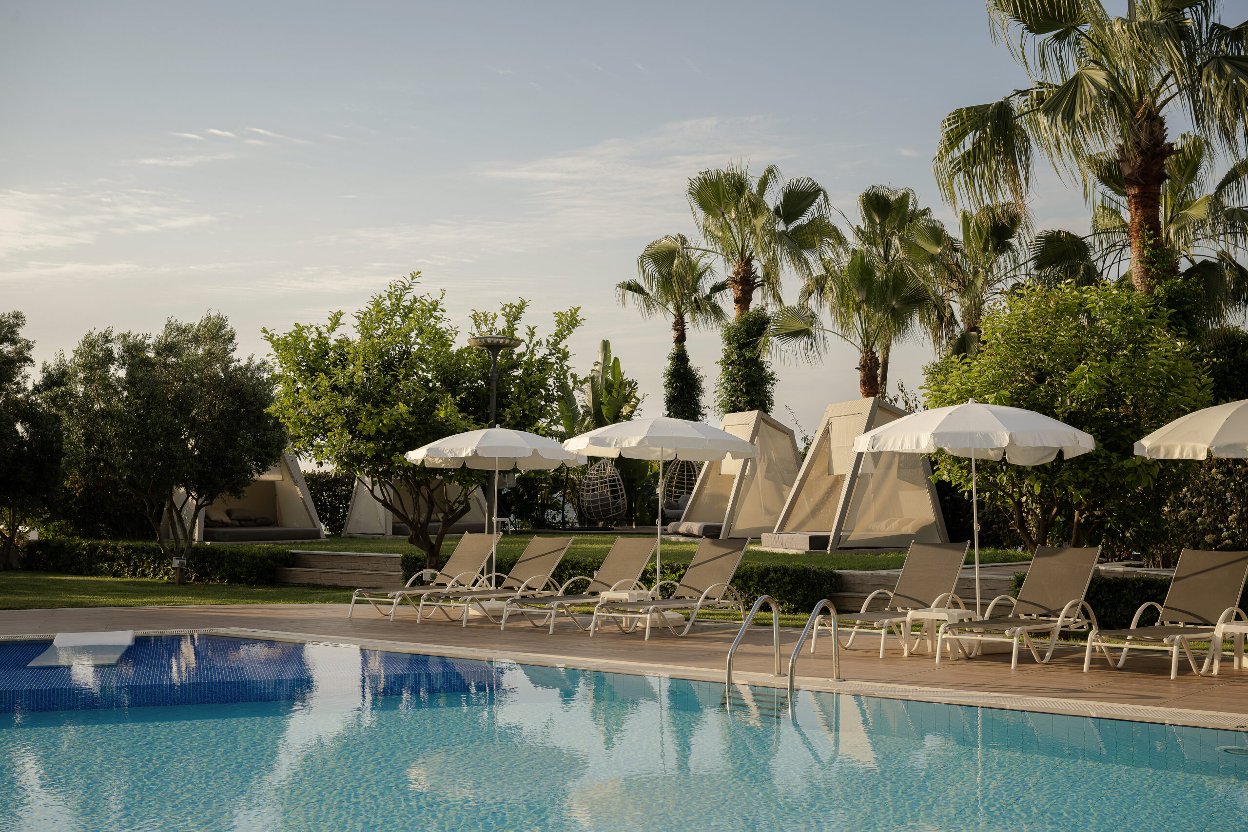 Poolbereich des Selene Beach & Spa Hotels in Avsallar
