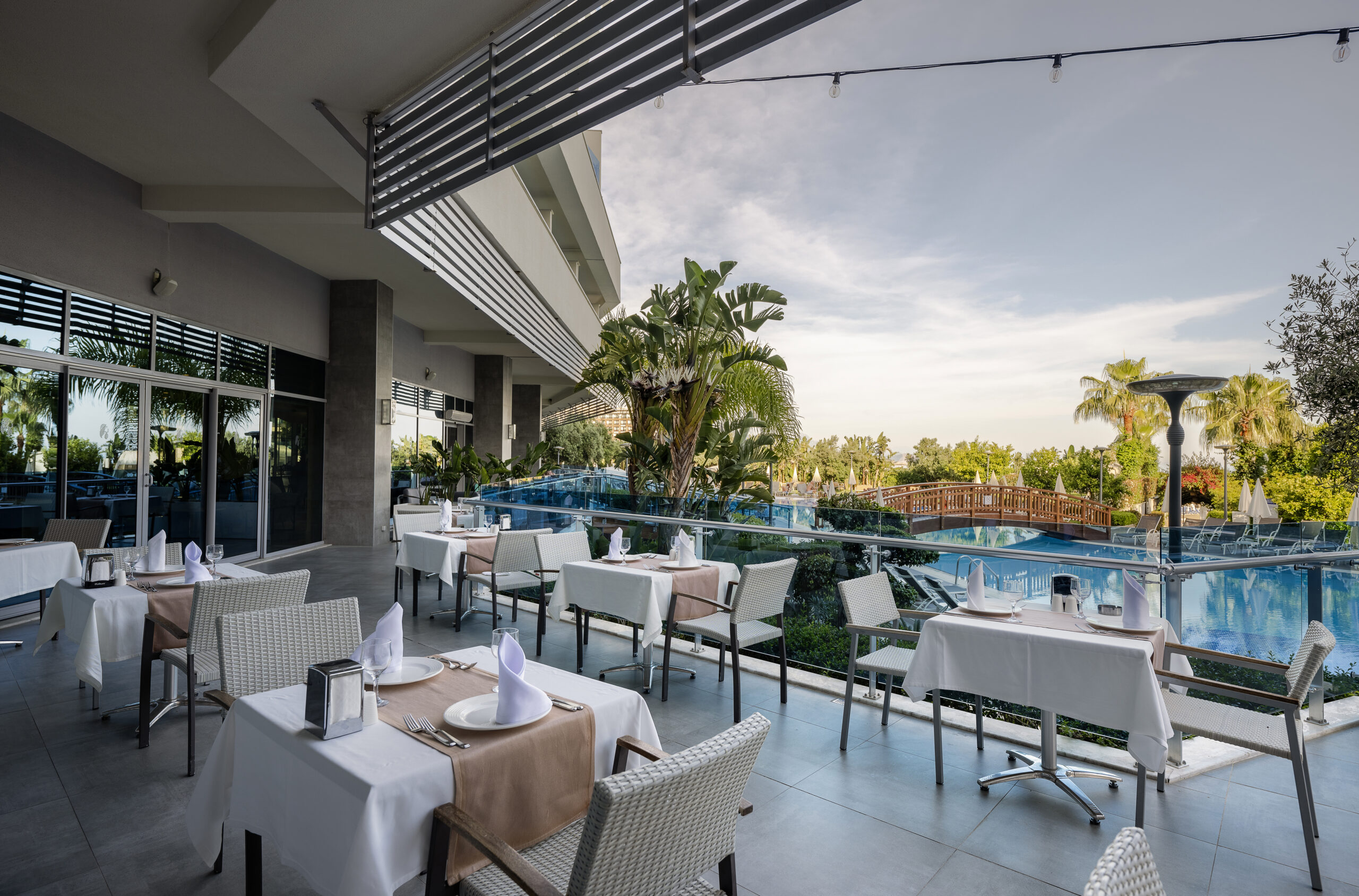 Außenbereich des Selene Beach & Spa Hotels