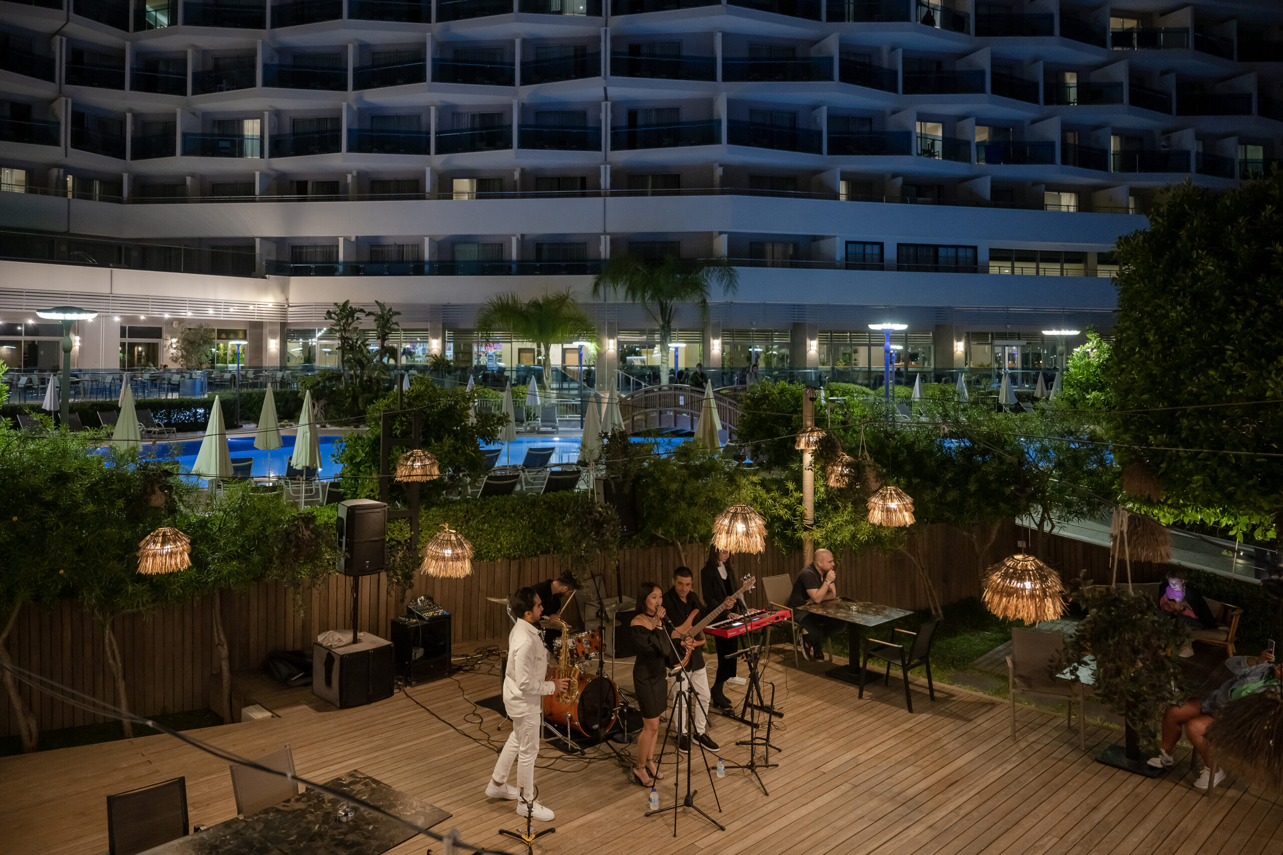 Strand- und Außenbereich des Selene Beach & Spa Hotels