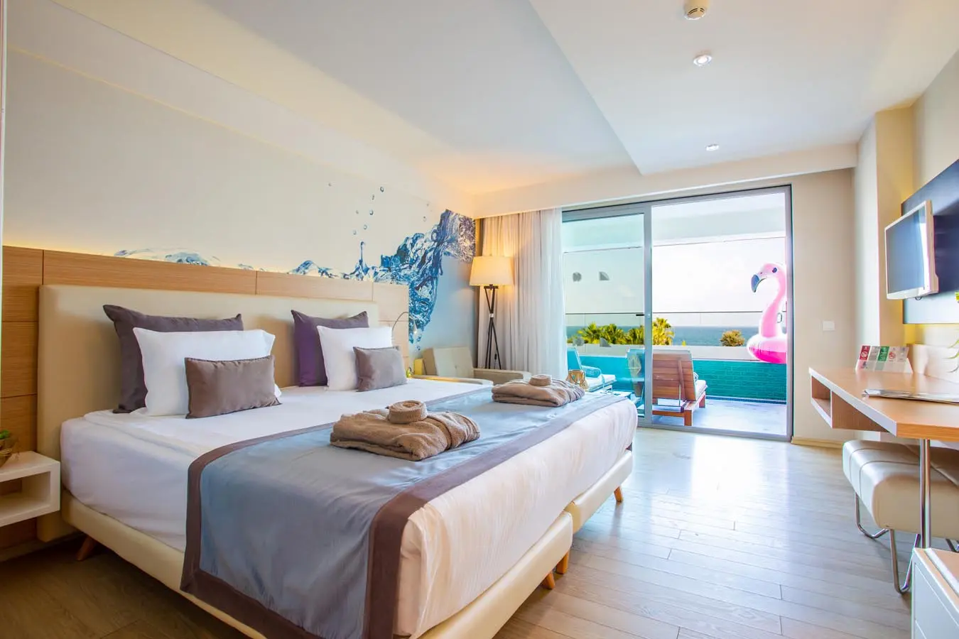 Swim-Up Zimmer mit direktem Poolzugang im Selene Beach & Spa Hotel