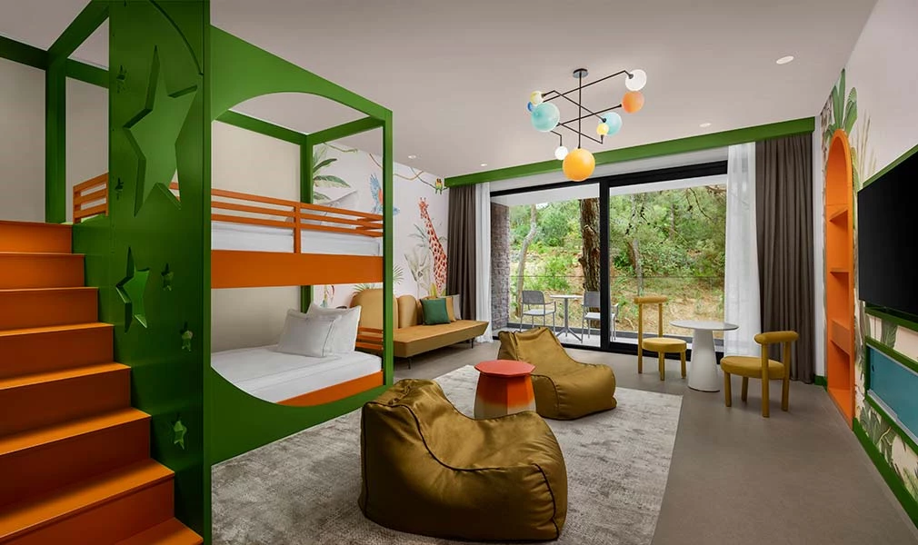 Theme Deluxe Family Room im NG Phaselis Bay